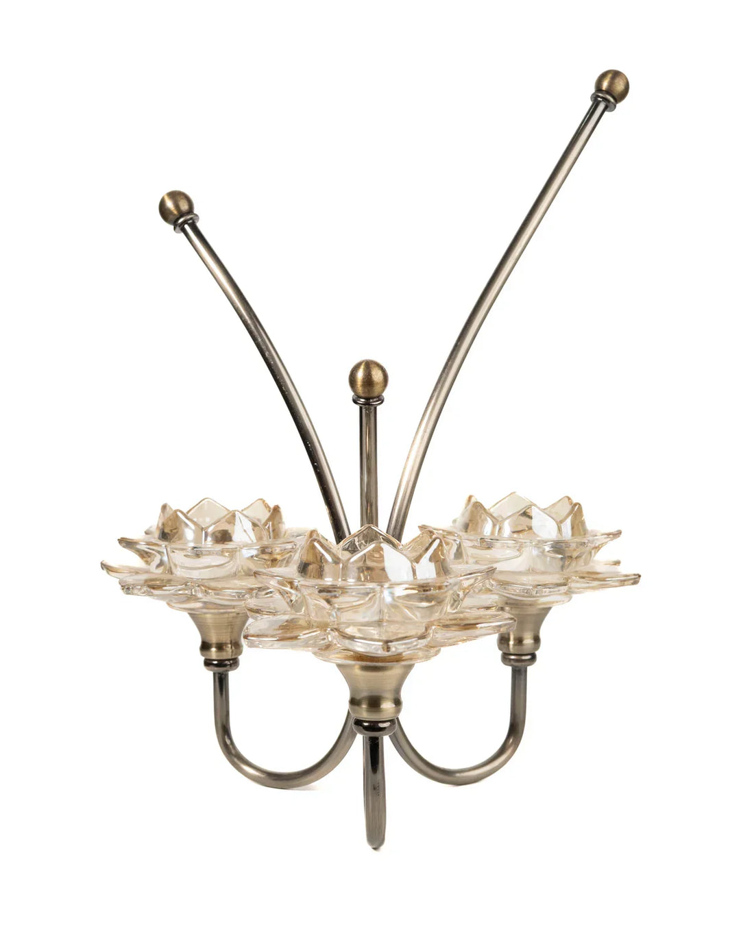 Designer Three-Light Candle Holder Stand