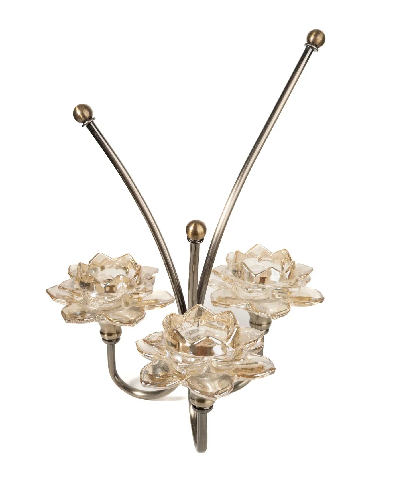 Designer Three-Light Candle Holder Stand