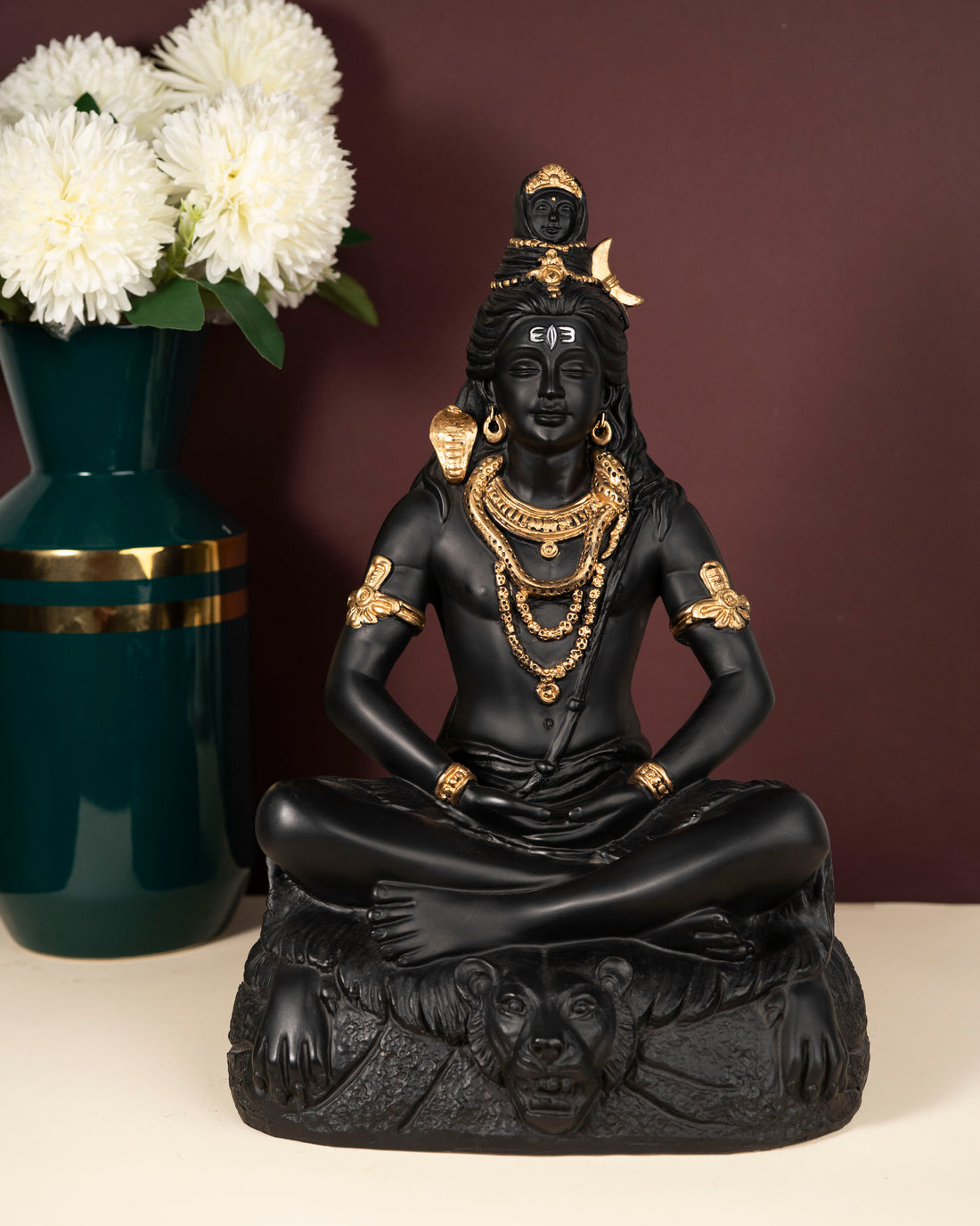 Lord Shiva Meditation Statue (RASA MC457 Shivji)