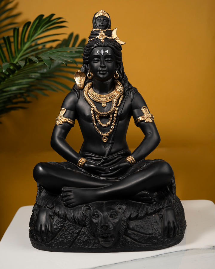 Lord Shiva Meditation Statue (RASA MC457 Shivji)