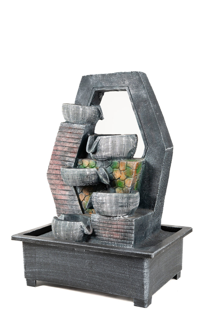 Elegant Geometric Bowls Fountain (DGE 504/200-204 FT)