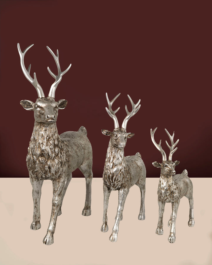 Set of three decorative Reindeer - LM-5055-10(reindeer)