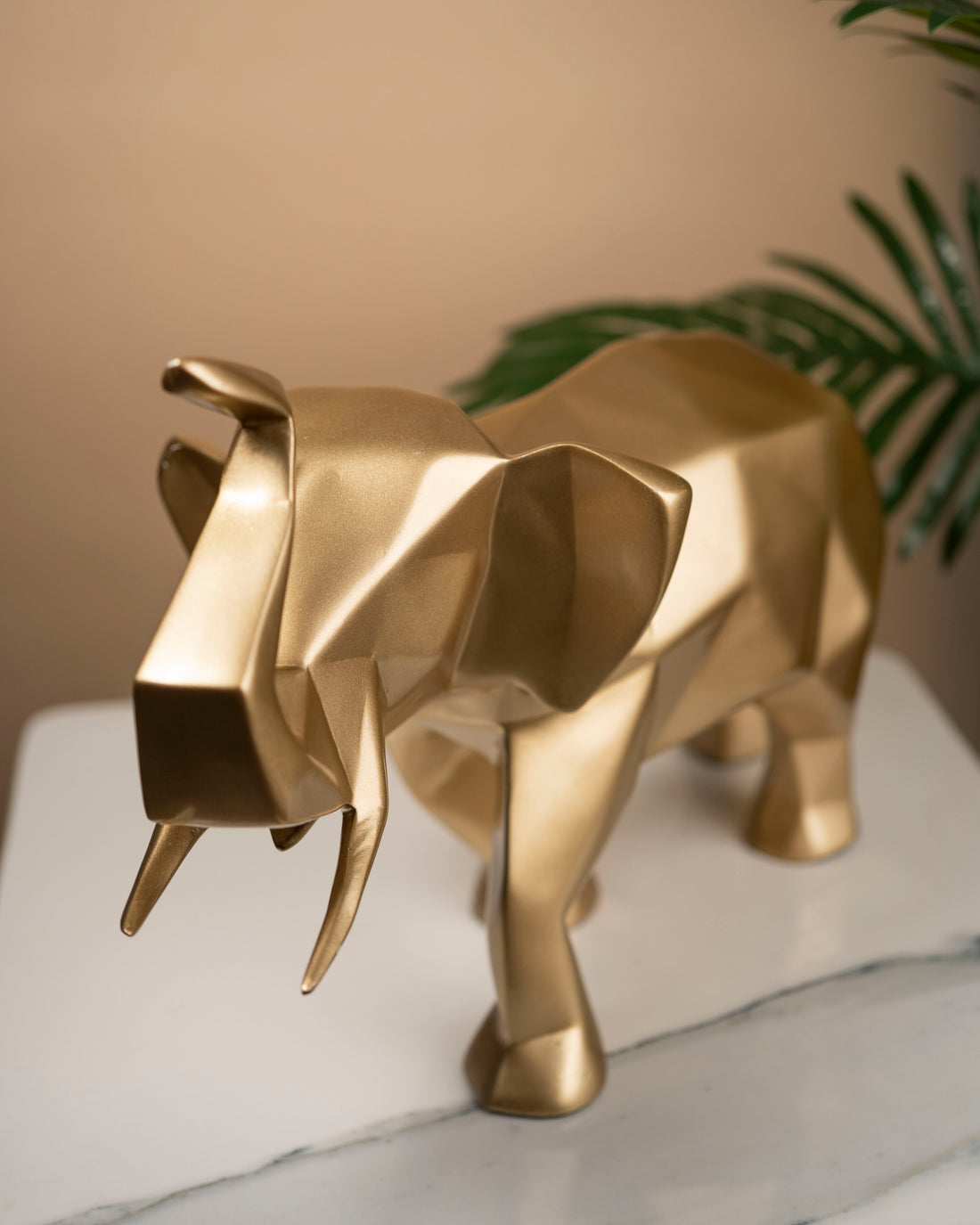 Modernistic Geometric Elephant sculpture - LM-7061-37