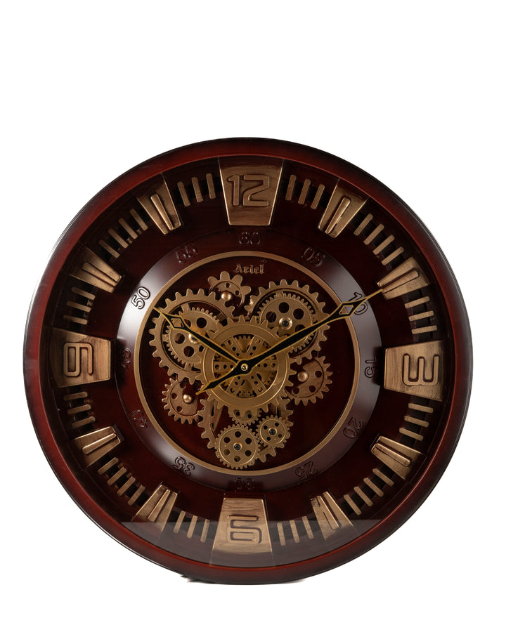 Vintage-Modern blend style Gear Clock - DAW ARIEL